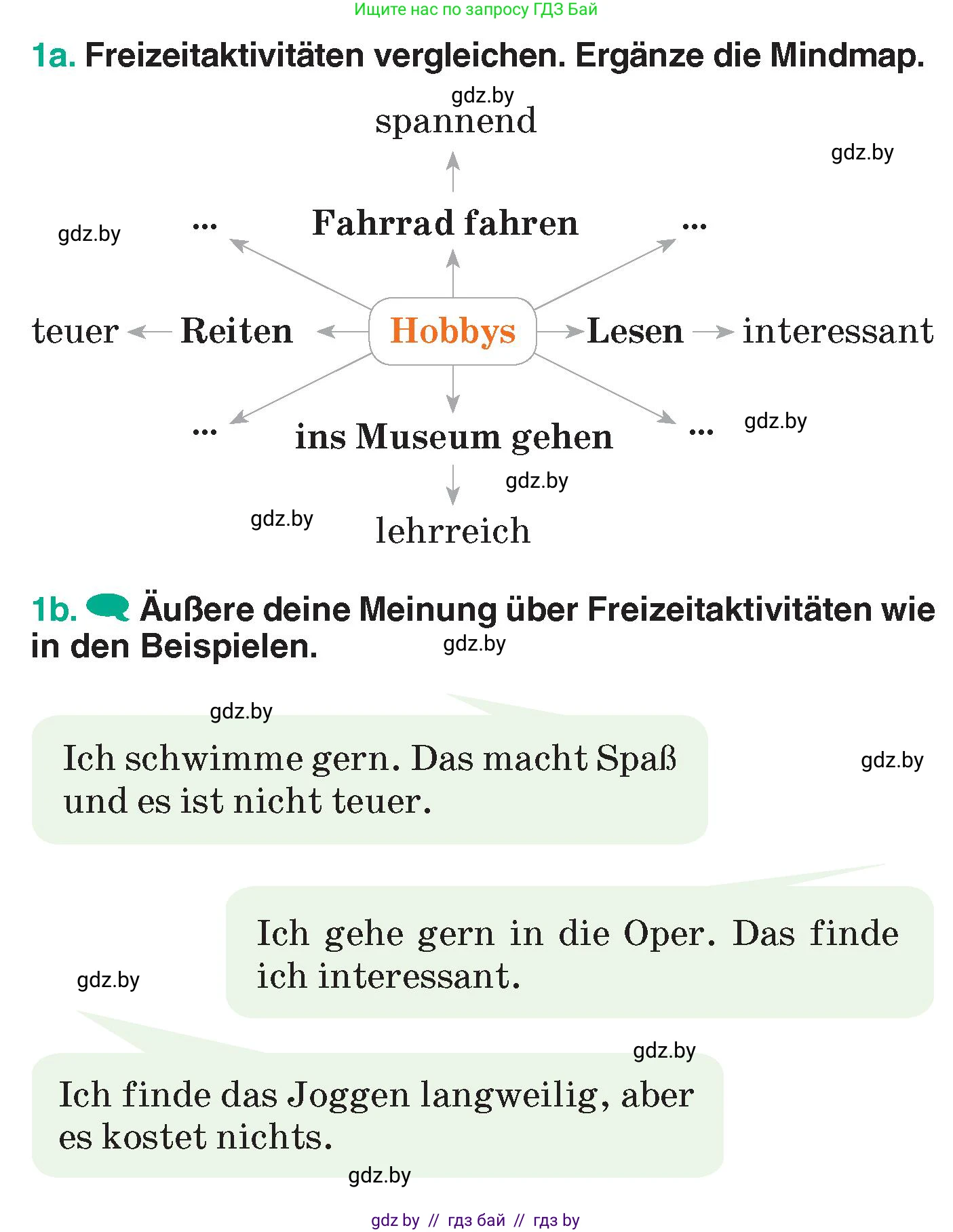 Немецкий язык (Deutsch), 6 класс Учебник (Schülerbuch), авторы: Зуевская Елена Викторовна, Салынская Светлана Ивановна, Негурэ Ольга Вячеславовна, издательство Вышэйшая школа, Минск, 2022, жёлтого цвета, Teil 1, страница 64, номер 1, Условие