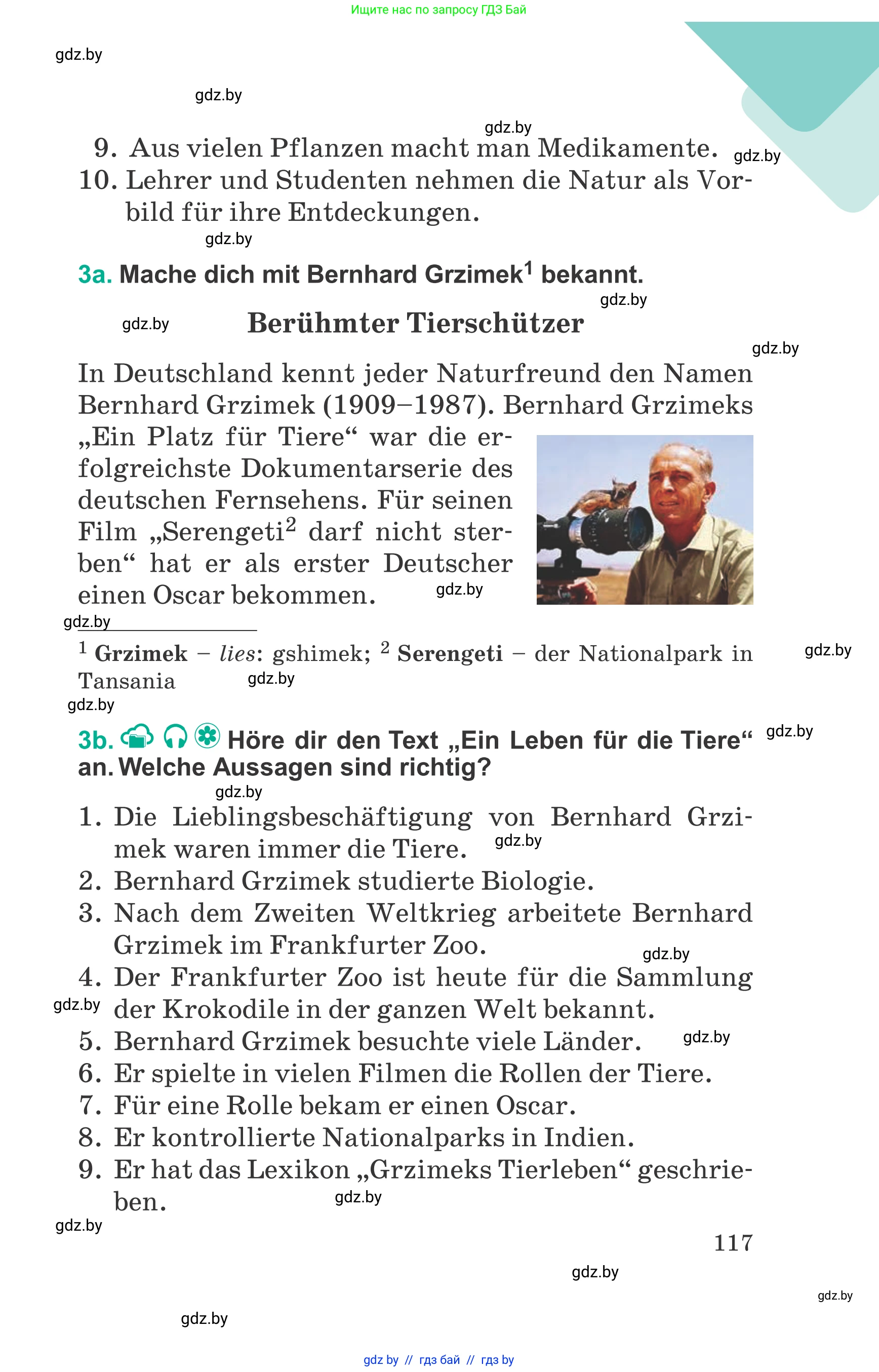Немецкий язык (Deutsch), 6 класс Учебник (Schülerbuch), авторы: Зуевская Елена Викторовна, Салынская Светлана Ивановна, Негурэ Ольга Вячеславовна, издательство Вышэйшая школа, Минск, 2022, жёлтого цвета, Teil 2, страница 117