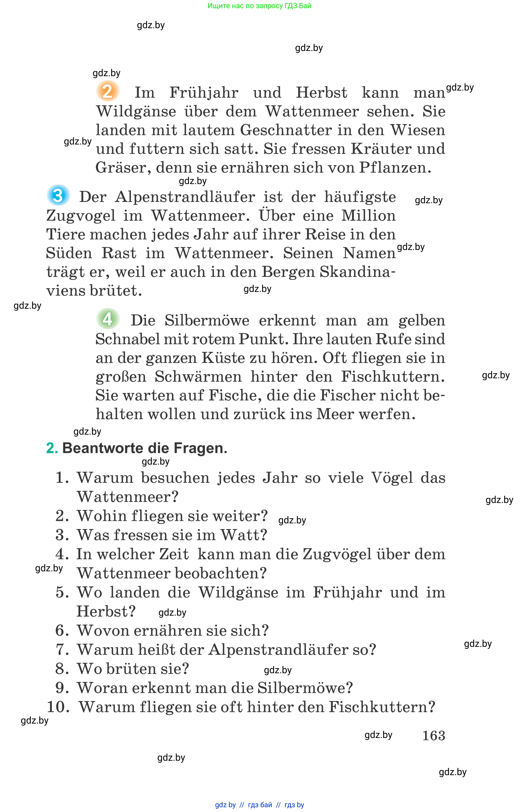Немецкий язык (Deutsch), 6 класс Учебник (Schülerbuch), авторы: Зуевская Елена Викторовна, Салынская Светлана Ивановна, Негурэ Ольга Вячеславовна, издательство Вышэйшая школа, Минск, 2022, жёлтого цвета, Teil 2, страница 163