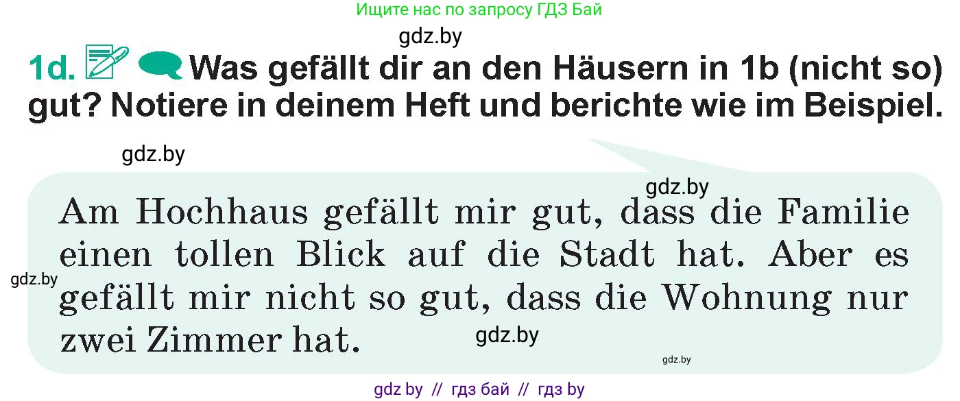 Немецкий язык (Deutsch), 6 класс Учебник (Schülerbuch), авторы: Зуевская Елена Викторовна, Салынская Светлана Ивановна, Негурэ Ольга Вячеславовна, издательство Вышэйшая школа, Минск, 2022, жёлтого цвета, Teil 2, страница 5, номер 1, Условие (продолжение 4)