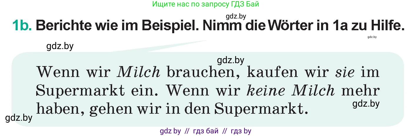 Немецкий язык (Deutsch), 6 класс Учебник (Schülerbuch), авторы: Зуевская Елена Викторовна, Салынская Светлана Ивановна, Негурэ Ольга Вячеславовна, издательство Вышэйшая школа, Минск, 2022, жёлтого цвета, Teil 2, страница 63, номер 1, Условие (продолжение 2)