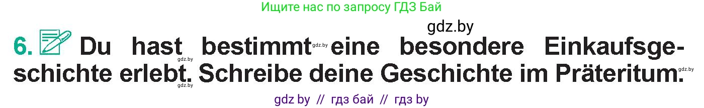 Немецкий язык (Deutsch), 6 класс Учебник (Schülerbuch), авторы: Зуевская Елена Викторовна, Салынская Светлана Ивановна, Негурэ Ольга Вячеславовна, издательство Вышэйшая школа, Минск, 2022, жёлтого цвета, Teil 2, страница 69, номер 6, Условие