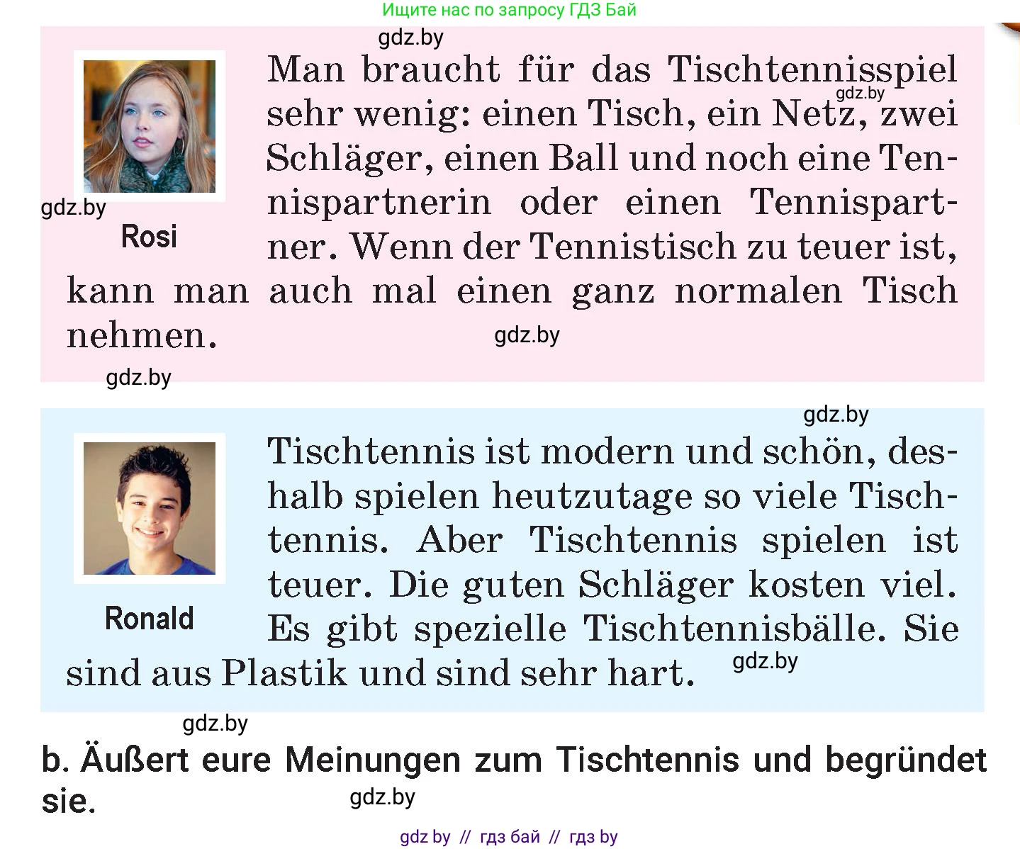 Немецкий язык (Deutsch), 7 класс Учебник (Schülerbuch), авторы: Будько Антонина Филипповна (Budjko Antonina), Урбанович Инна Ювинальевна (Urbanowitsch Ina), издательство Вышэйшая школа, Минск, 2021, страница 98, номер 7, Условие (продолжение 2)
