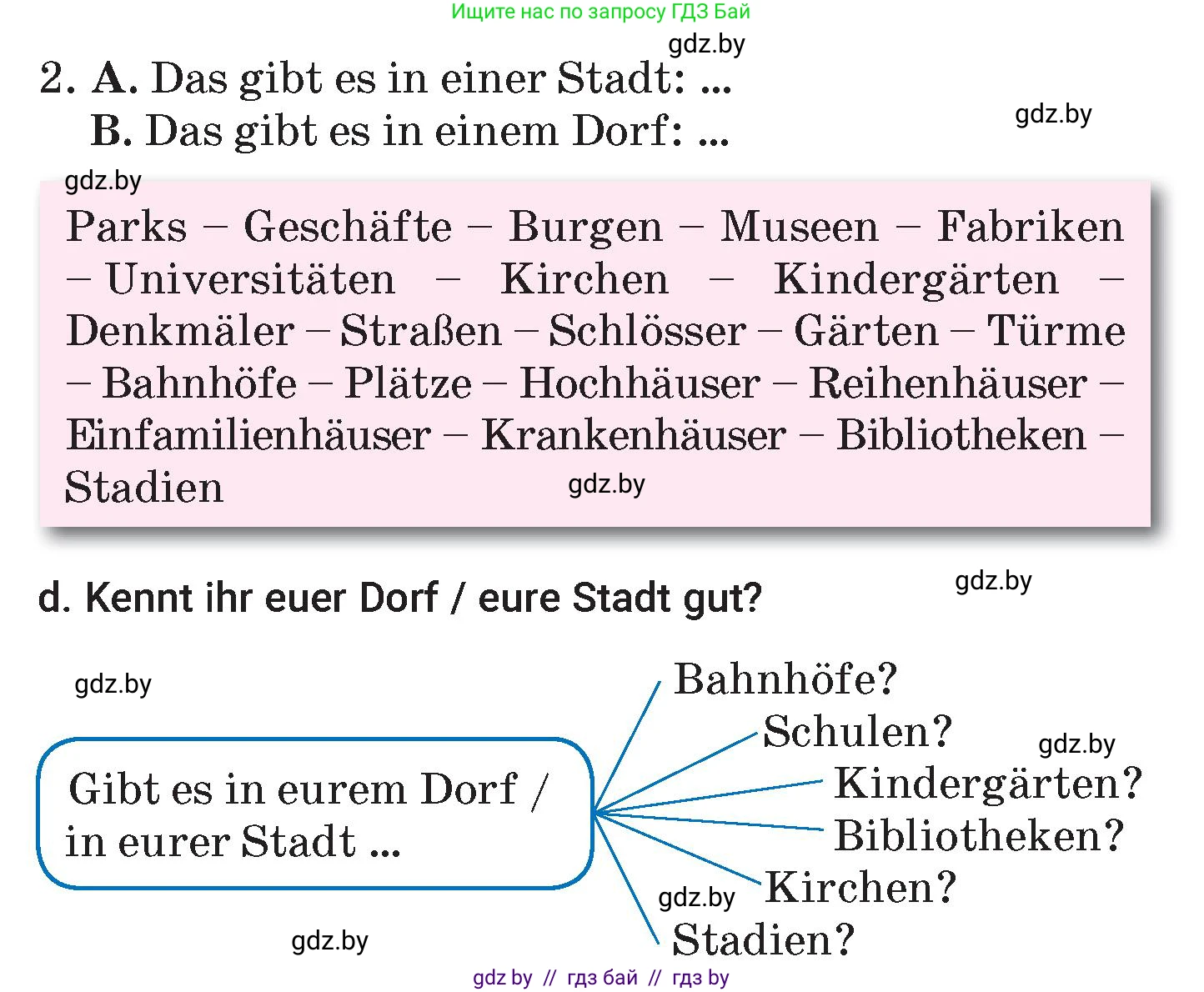 Немецкий язык (Deutsch), 7 класс Учебник (Schülerbuch), авторы: Будько Антонина Филипповна (Budjko Antonina), Урбанович Инна Ювинальевна (Urbanowitsch Ina), издательство Вышэйшая школа, Минск, 2021, страница 169, номер 3, Условие (продолжение 2)
