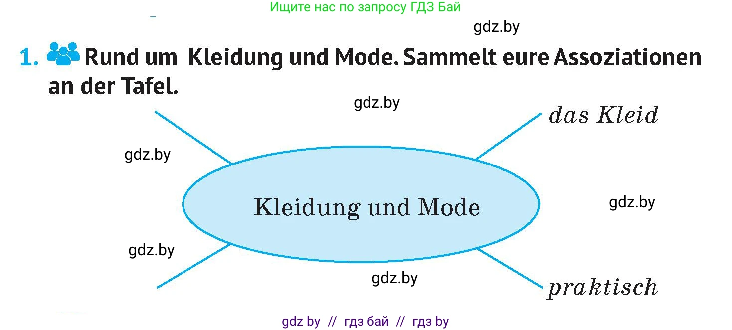 Немецкий язык (Deutsch), 7 класс Учебник (Schülerbuch), авторы: Лаптева Н Е, Зуевская Елена Викторовна, Леус Алла Михайловна, Шиманская Н Г, издательство Издательский центр БГУ, Минск, 2026, Teil 1, страница 123, номер 1, Условие