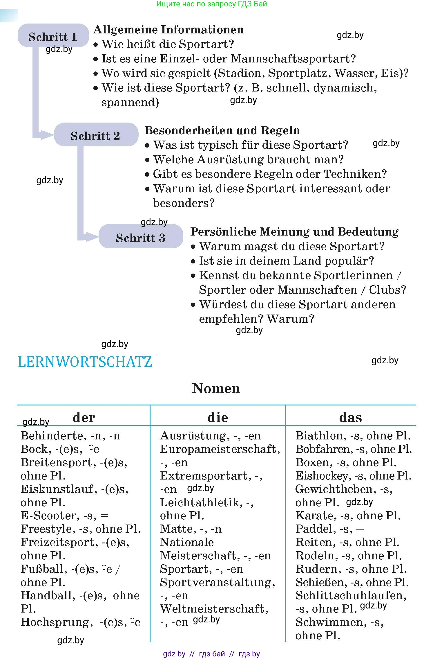 Немецкий язык (Deutsch), 7 класс Учебник (Schülerbuch), авторы: Лаптева Н Е, Зуевская Елена Викторовна, Леус Алла Михайловна, Шиманская Н Г, издательство Издательский центр БГУ, Минск, 2026, Teil 2, страница 69, номер 15, Условие (продолжение 2)