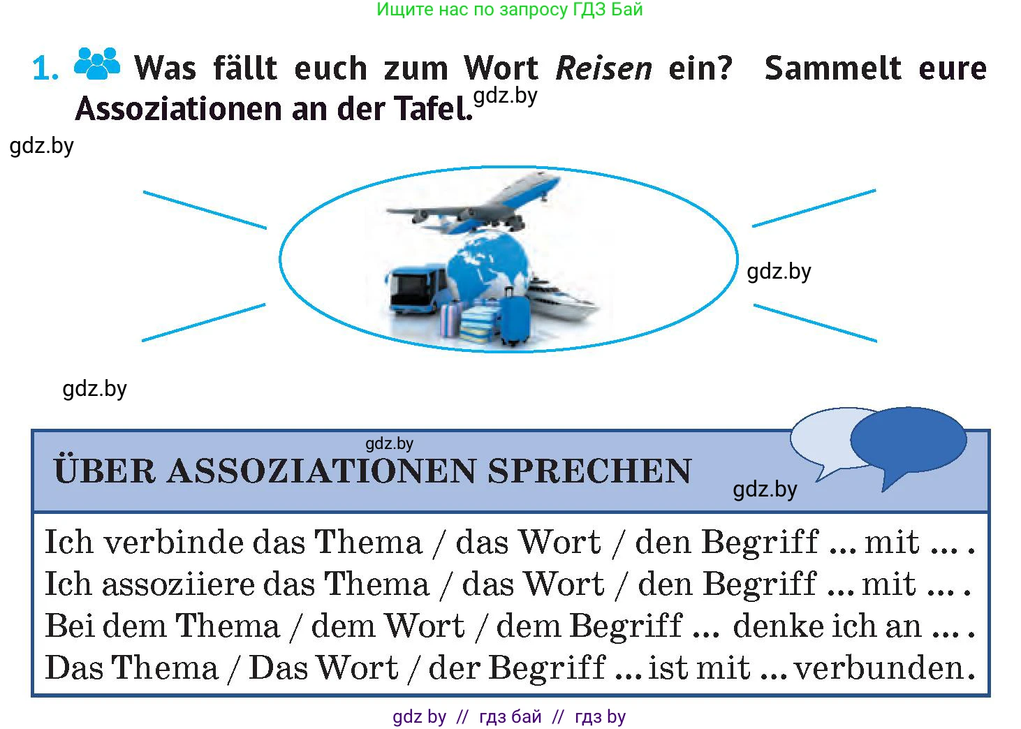 Немецкий язык (Deutsch), 7 класс Учебник (Schülerbuch), авторы: Лаптева Н Е, Зуевская Елена Викторовна, Леус Алла Михайловна, Шиманская Н Г, издательство Издательский центр БГУ, Минск, 2026, Teil 2, страница 112, номер 1, Условие