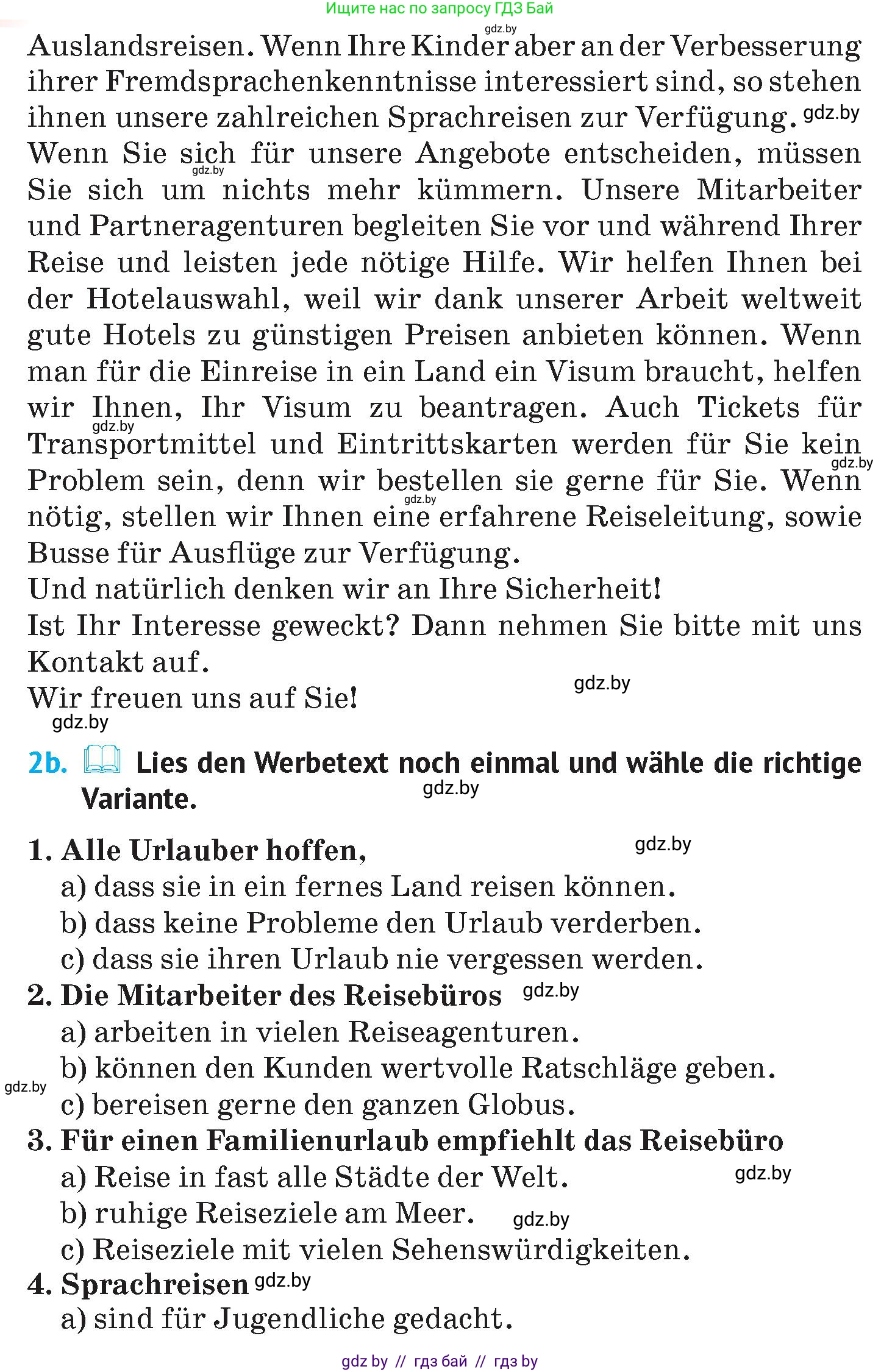 Немецкий язык (Deutsch), 7 класс Учебник (Schülerbuch), авторы: Лаптева Н Е, Зуевская Елена Викторовна, Леус Алла Михайловна, Шиманская Н Г, издательство Издательский центр БГУ, Минск, 2026, Teil 2, страница 128, номер 2, Условие (продолжение 3)