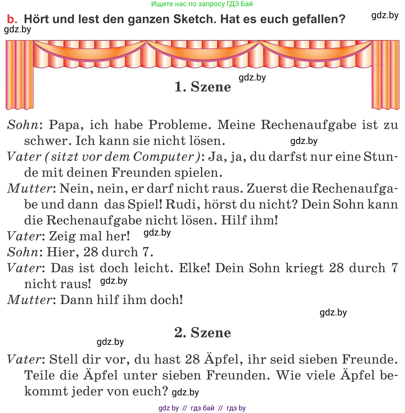 Немецкий язык (Deutsch), 8 класс Учебник (Schülerbuch), авторы: Будько Антонина Филипповна (Budjko Antonina), Урбанович Инна Ювинальевна (Urbanowitsch Ina), издательство Вышэйшая школа, Минск, 2018, страница 32, номер 6b, Условие