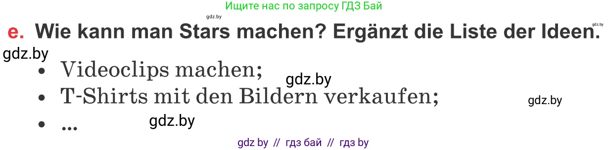 Немецкий язык (Deutsch), 8 класс Учебник (Schülerbuch), авторы: Будько Антонина Филипповна (Budjko Antonina), Урбанович Инна Ювинальевна (Urbanowitsch Ina), издательство Вышэйшая школа, Минск, 2018, страница 82, номер 7e, Условие