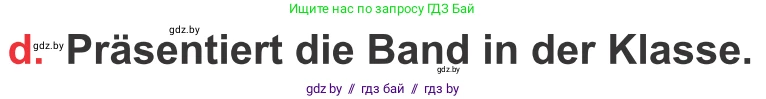 Немецкий язык (Deutsch), 8 класс Учебник (Schülerbuch), авторы: Будько Антонина Филипповна (Budjko Antonina), Урбанович Инна Ювинальевна (Urbanowitsch Ina), издательство Вышэйшая школа, Минск, 2018, страница 85, номер 8d, Условие