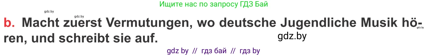 Немецкий язык (Deutsch), 8 класс Учебник (Schülerbuch), авторы: Будько Антонина Филипповна (Budjko Antonina), Урбанович Инна Ювинальевна (Urbanowitsch Ina), издательство Вышэйшая школа, Минск, 2018, страница 86, номер 1b, Условие