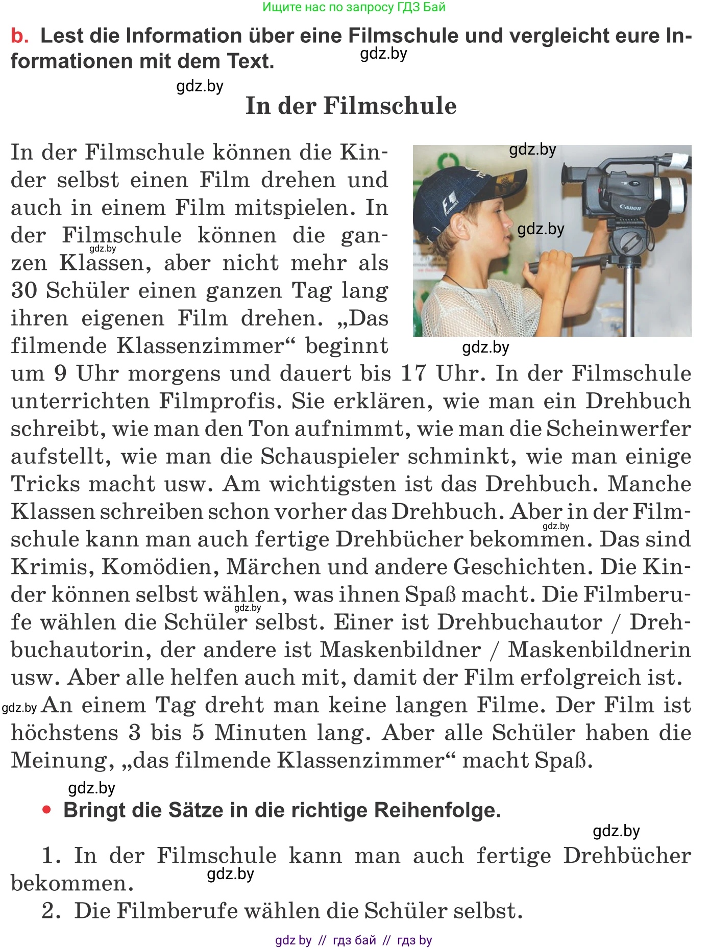 Немецкий язык (Deutsch), 8 класс Учебник (Schülerbuch), авторы: Будько Антонина Филипповна (Budjko Antonina), Урбанович Инна Ювинальевна (Urbanowitsch Ina), издательство Вышэйшая школа, Минск, 2018, страница 157, номер 5b, Условие