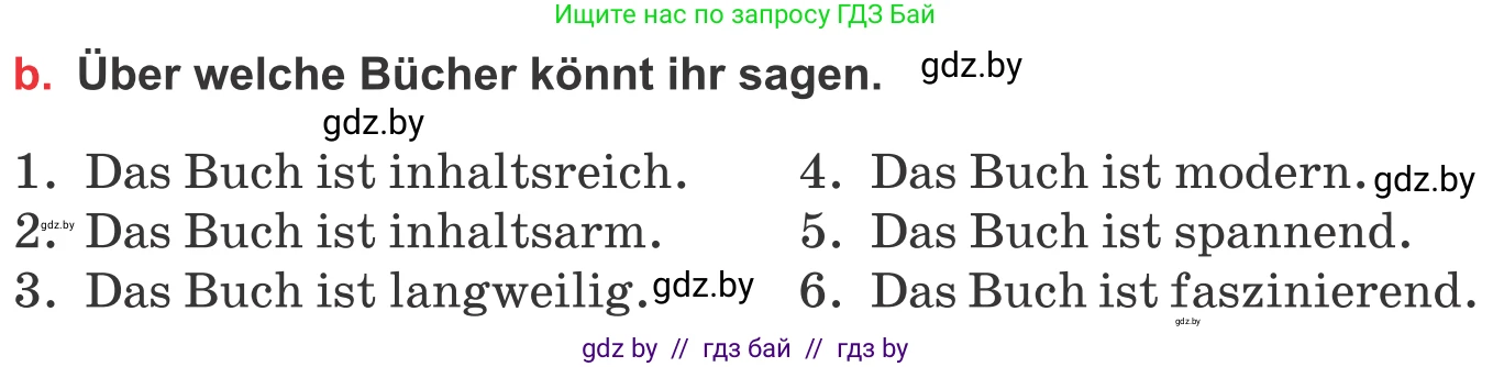 Немецкий язык (Deutsch), 8 класс Учебник (Schülerbuch), авторы: Будько Антонина Филипповна (Budjko Antonina), Урбанович Инна Ювинальевна (Urbanowitsch Ina), издательство Вышэйшая школа, Минск, 2018, страница 179, номер 5b, Условие