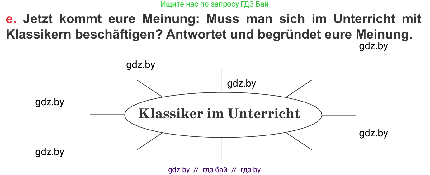 Немецкий язык (Deutsch), 8 класс Учебник (Schülerbuch), авторы: Будько Антонина Филипповна (Budjko Antonina), Урбанович Инна Ювинальевна (Urbanowitsch Ina), издательство Вышэйшая школа, Минск, 2018, страница 199, номер 1e, Условие
