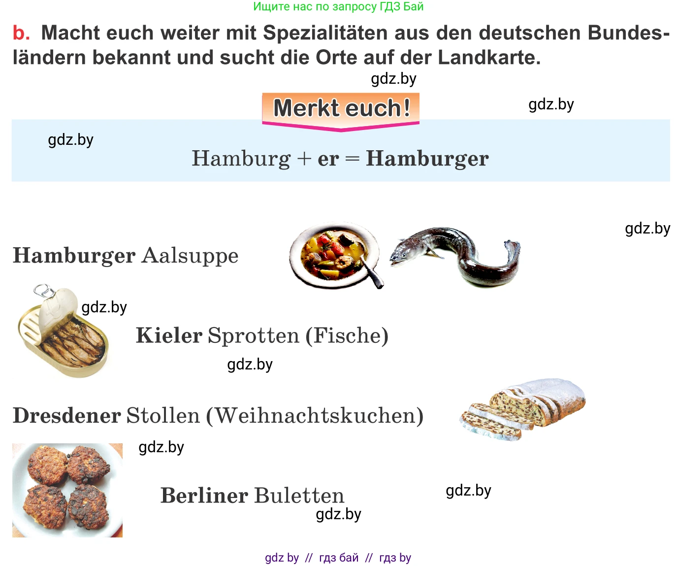 Немецкий язык (Deutsch), 8 класс Учебник (Schülerbuch), авторы: Будько Антонина Филипповна (Budjko Antonina), Урбанович Инна Ювинальевна (Urbanowitsch Ina), издательство Вышэйшая школа, Минск, 2018, страница 228, номер 10b, Условие