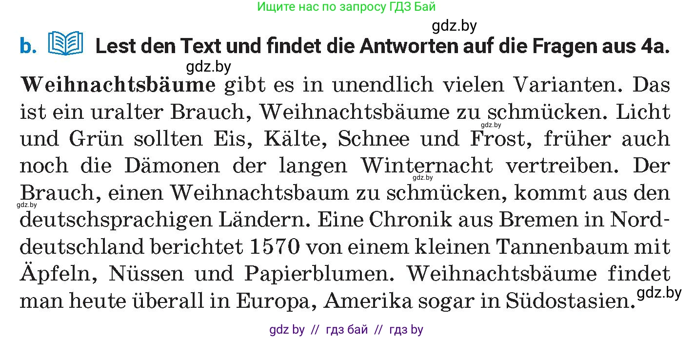Немецкий язык (Deutsch), 8 класс Учебник (Schülerbuch), автор: Будько Антонина Филипповна (Budjko Antonina), издательство Адукацыя i выхаванне, Минск, 2026, страница 119, номер 4, Условие (продолжение 2)
