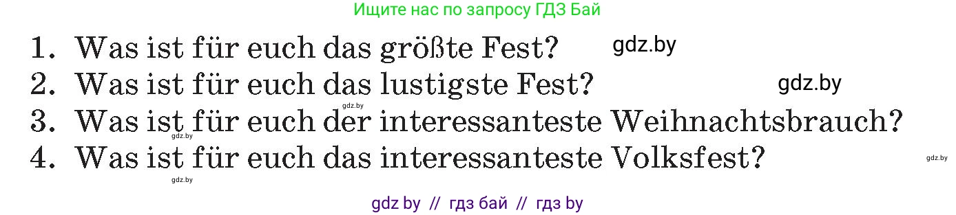 Немецкий язык (Deutsch), 8 класс Учебник (Schülerbuch), автор: Будько Антонина Филипповна (Budjko Antonina), издательство Адукацыя i выхаванне, Минск, 2026, страница 136, номер 6, Условие (продолжение 2)