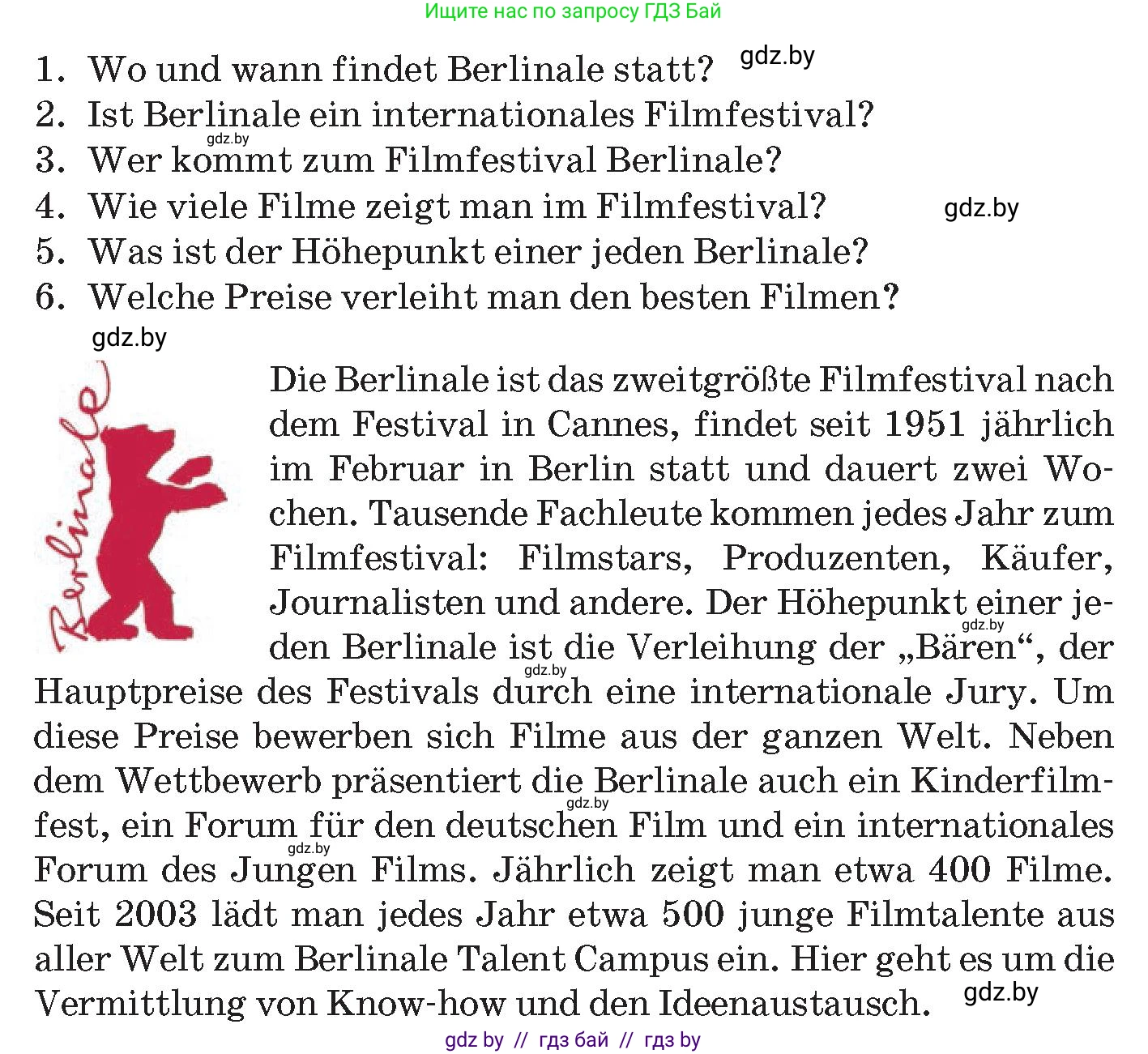 Немецкий язык (Deutsch), 8 класс Учебник (Schülerbuch), автор: Будько Антонина Филипповна (Budjko Antonina), издательство Адукацыя i выхаванне, Минск, 2026, страница 144, номер 3, Условие (продолжение 2)