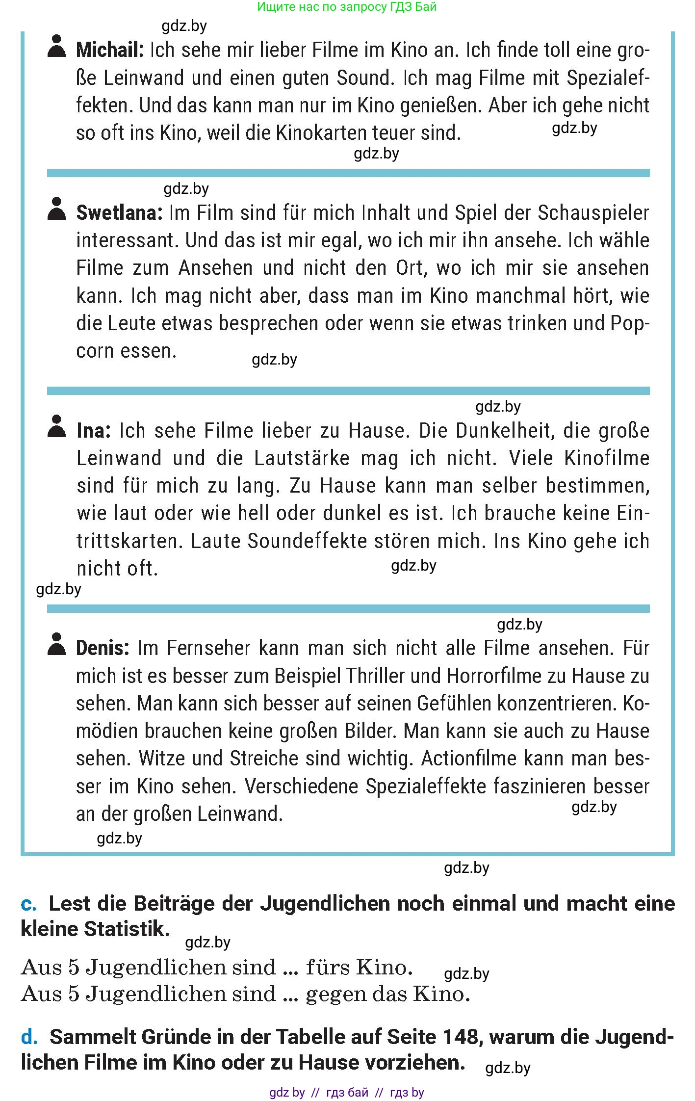 Немецкий язык (Deutsch), 8 класс Учебник (Schülerbuch), автор: Будько Антонина Филипповна (Budjko Antonina), издательство Адукацыя i выхаванне, Минск, 2026, страница 146, номер 1, Условие (продолжение 2)