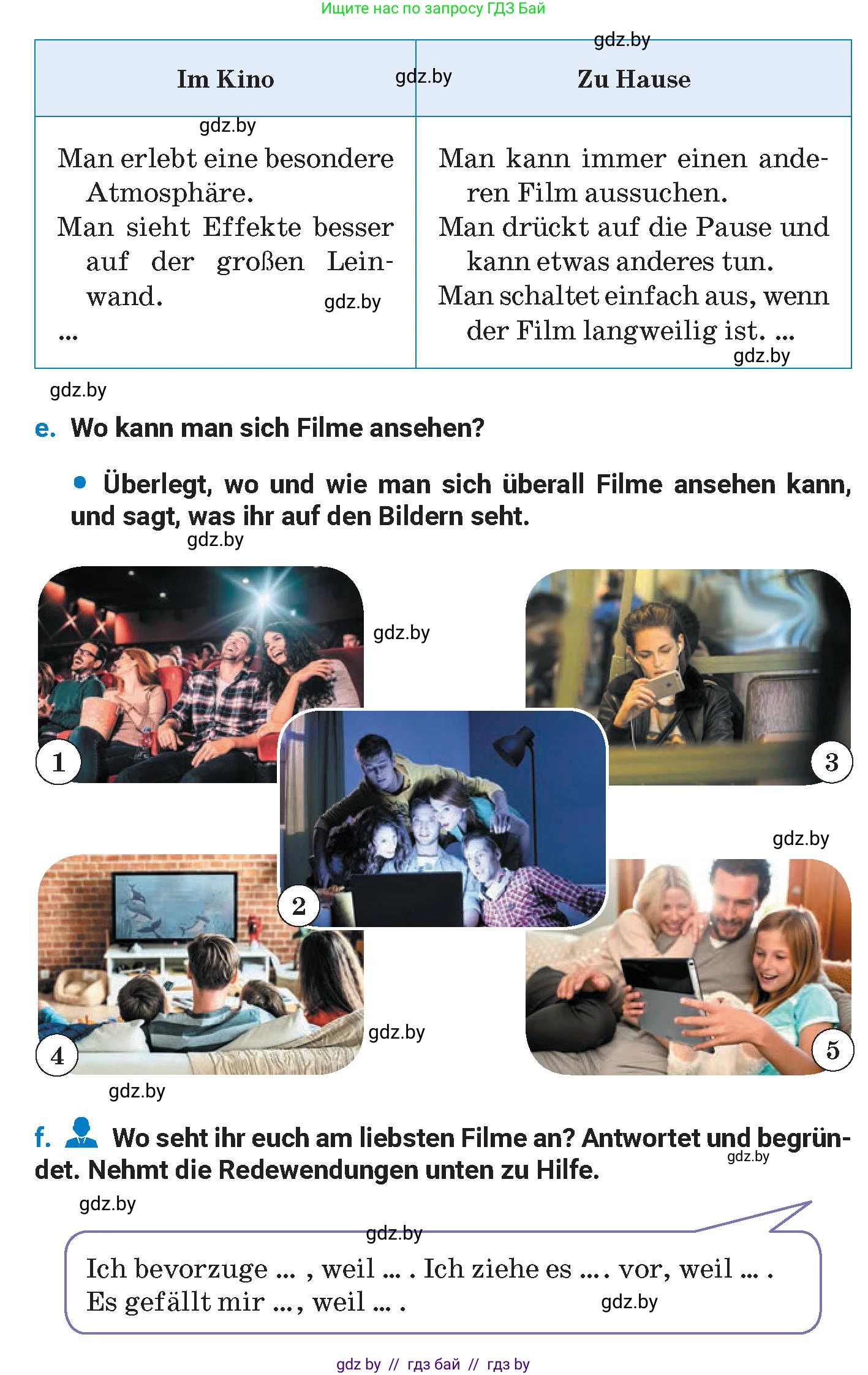 Немецкий язык (Deutsch), 8 класс Учебник (Schülerbuch), автор: Будько Антонина Филипповна (Budjko Antonina), издательство Адукацыя i выхаванне, Минск, 2026, страница 146, номер 1, Условие (продолжение 3)