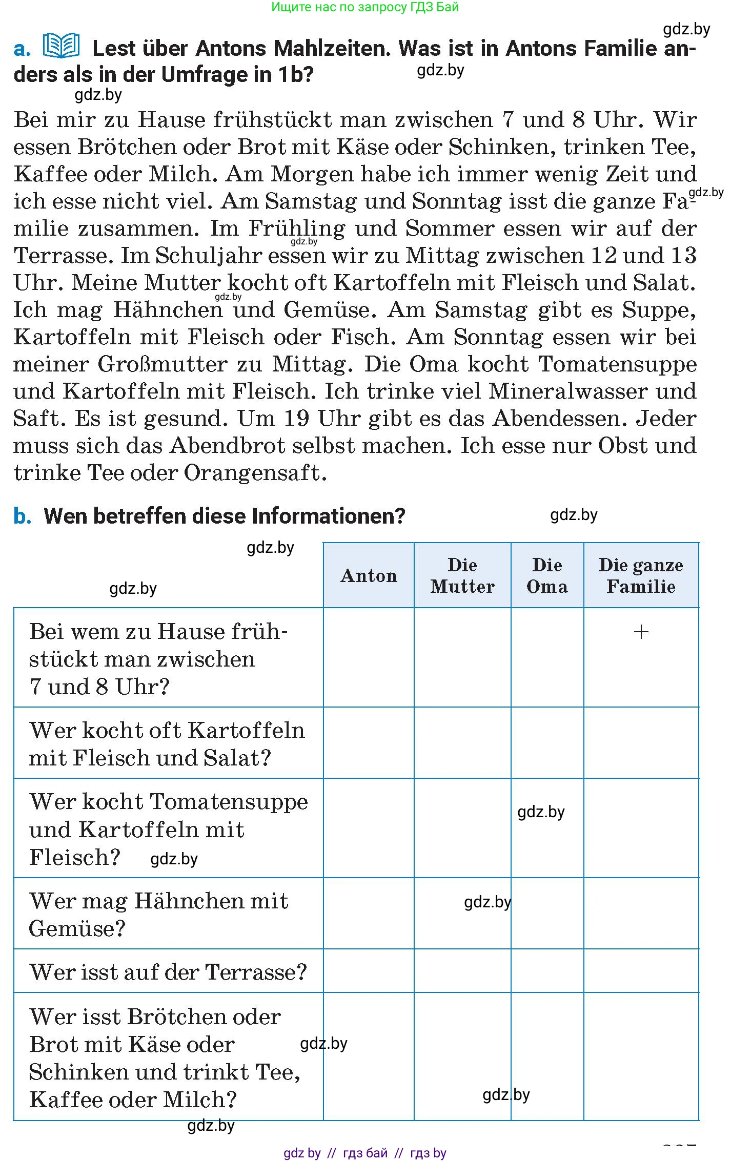 Немецкий язык (Deutsch), 8 класс Учебник (Schülerbuch), автор: Будько Антонина Филипповна (Budjko Antonina), издательство Адукацыя i выхаванне, Минск, 2026, страница 226, номер 2, Условие (продолжение 2)
