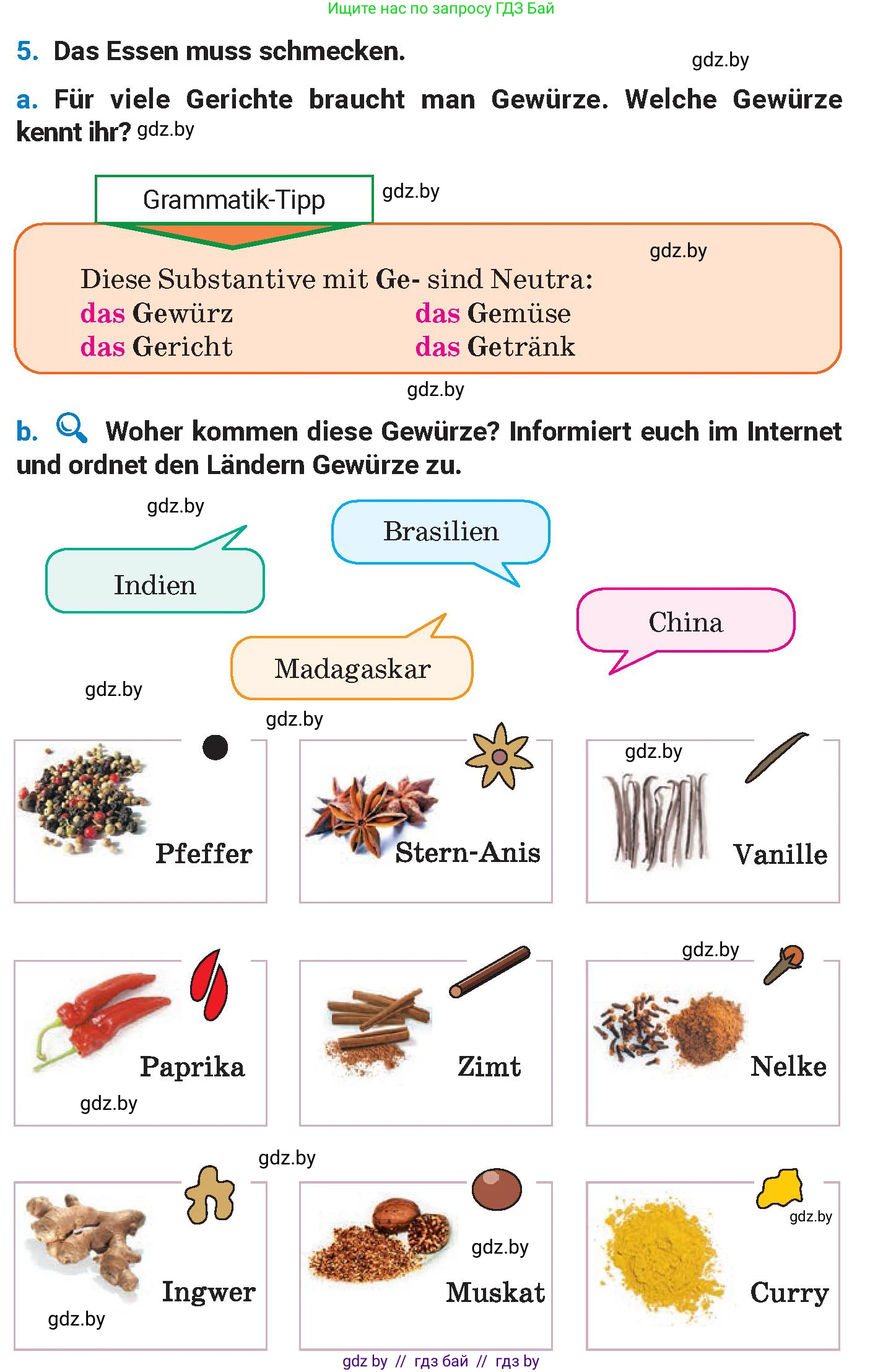 Немецкий язык (Deutsch), 8 класс Учебник (Schülerbuch), автор: Будько Антонина Филипповна (Budjko Antonina), издательство Адукацыя i выхаванне, Минск, 2026, страница 233, номер 5, Условие