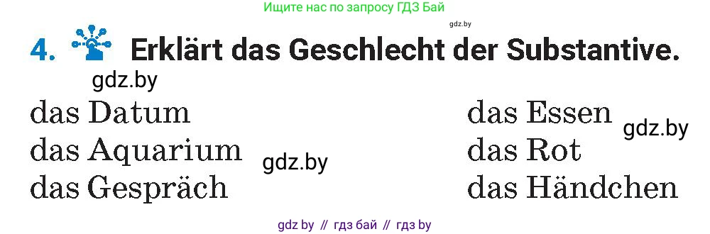 Немецкий язык (Deutsch), 8 класс Учебник (Schülerbuch), автор: Будько Антонина Филипповна (Budjko Antonina), издательство Адукацыя i выхаванне, Минск, 2026, страница 243, номер 4, Условие