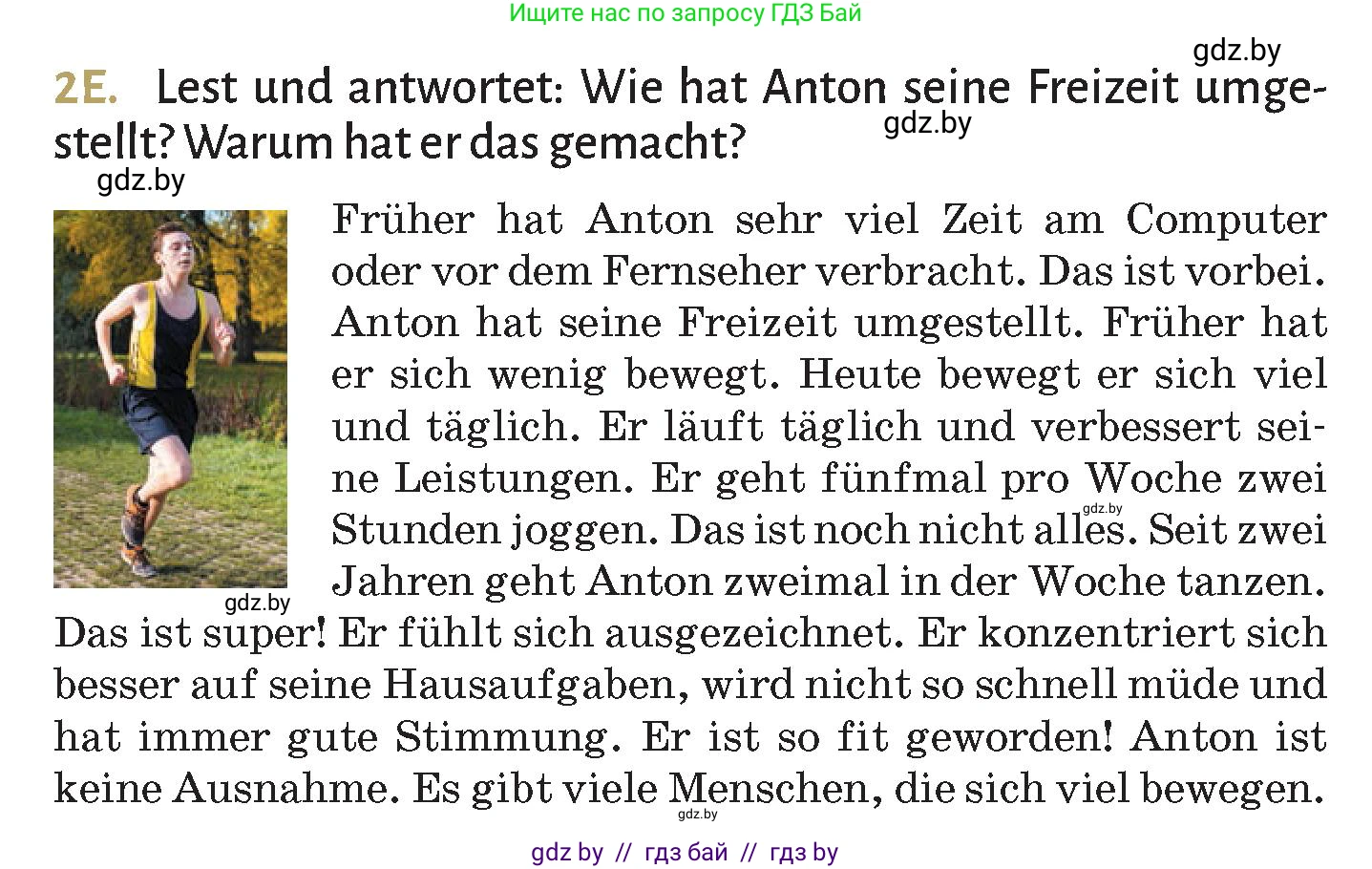 Немецкий язык (Deutsch), 9 класс Учебник (Schülerbuch), авторы: Будько Антонина Филипповна (Budjko Antonina), Курьян Владимир Владимирович (Kurjan Wladimir), издательство Адукацыя i выхаванне, Минск, 2026, зелёного цвета, страница 100, номер 2, Условие (продолжение 3)