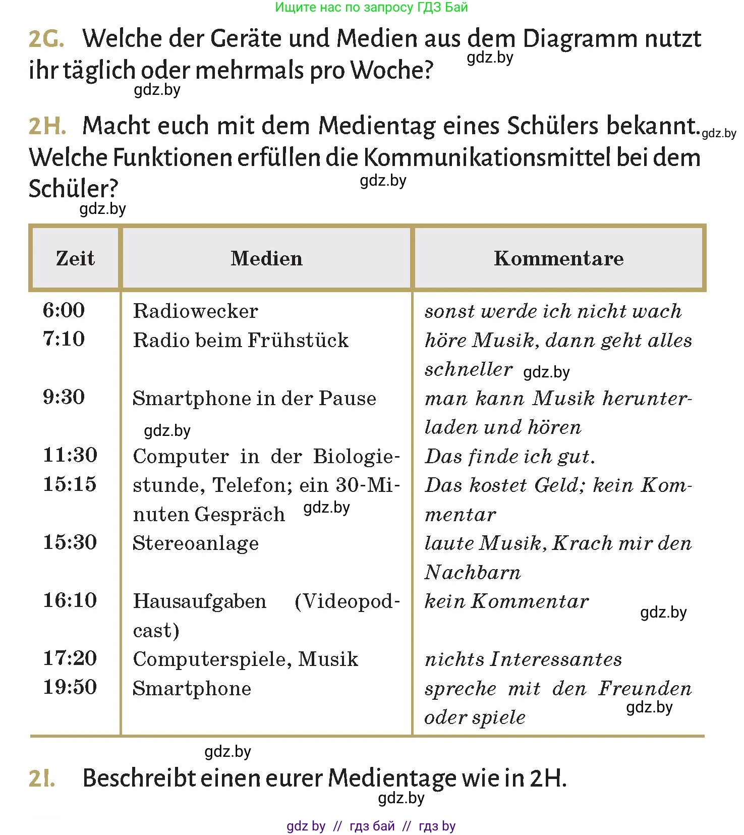 Немецкий язык (Deutsch), 9 класс Учебник (Schülerbuch), авторы: Будько Антонина Филипповна (Budjko Antonina), Курьян Владимир Владимирович (Kurjan Wladimir), издательство Адукацыя i выхаванне, Минск, 2026, зелёного цвета, страница 176, номер 2, Условие (продолжение 3)