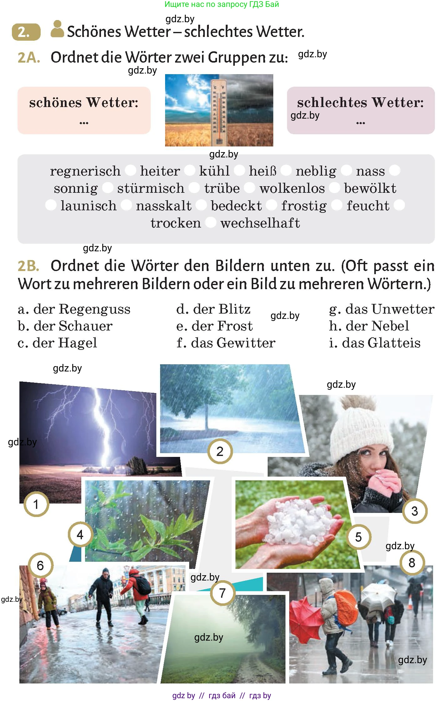 Немецкий язык (Deutsch), 9 класс Учебник (Schülerbuch), авторы: Будько Антонина Филипповна (Budjko Antonina), Курьян Владимир Владимирович (Kurjan Wladimir), издательство Адукацыя i выхаванне, Минск, 2026, зелёного цвета, страница 220, номер 2, Условие