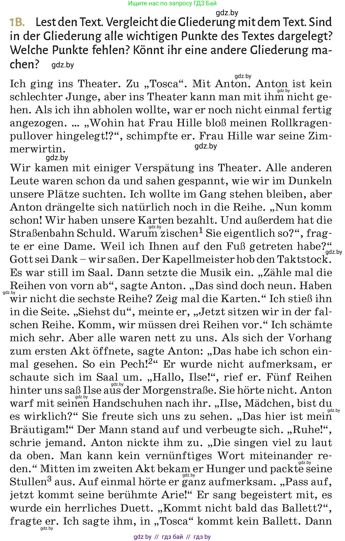 Немецкий язык (Deutsch), 9 класс Учебник (Schülerbuch), авторы: Будько Антонина Филипповна (Budjko Antonina), Курьян Владимир Владимирович (Kurjan Wladimir), издательство Адукацыя i выхаванне, Минск, 2026, зелёного цвета, страница 275, номер 1, Условие (продолжение 2)