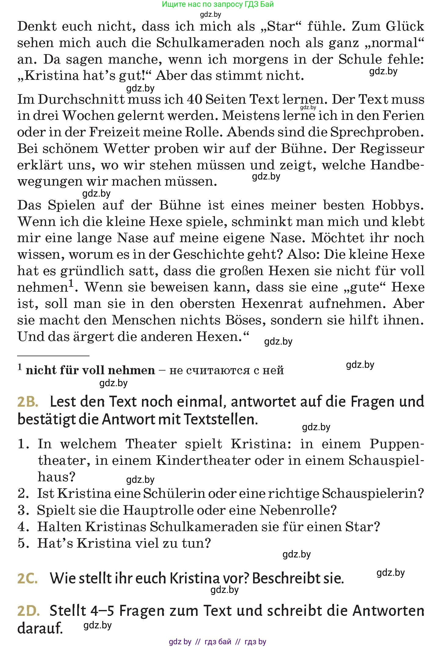 Немецкий язык (Deutsch), 9 класс Учебник (Schülerbuch), авторы: Будько Антонина Филипповна (Budjko Antonina), Курьян Владимир Владимирович (Kurjan Wladimir), издательство Адукацыя i выхаванне, Минск, 2026, зелёного цвета, страница 277, номер 2, Условие (продолжение 2)