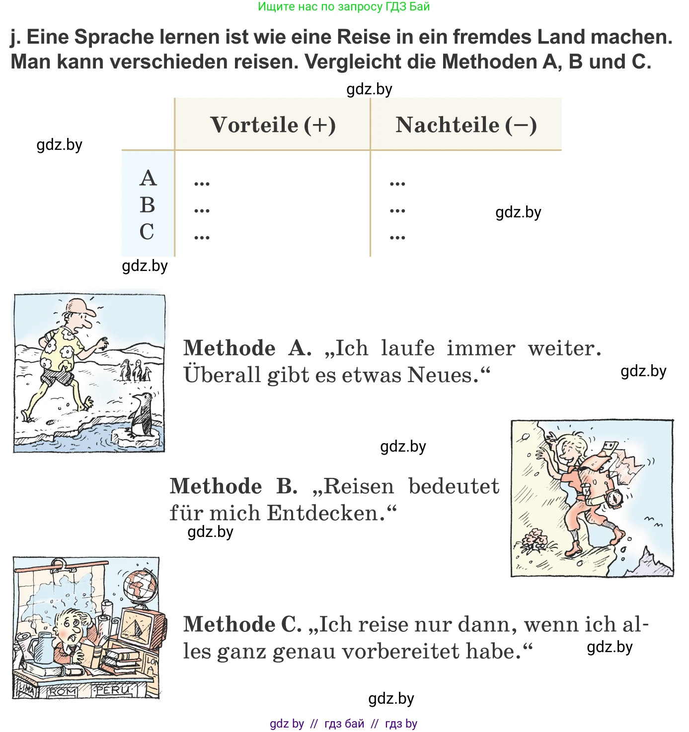 Немецкий язык (Deutsch), 9 класс Учебник (Schülerbuch), авторы: Будько Антонина Филипповна (Budjko Antonina), Урбанович Инна Ювинальевна (Urbanowitsch Ina), издательство Вышэйшая школа, Минск, 2018, серого цвета, страница 21, номер 8j, Условие