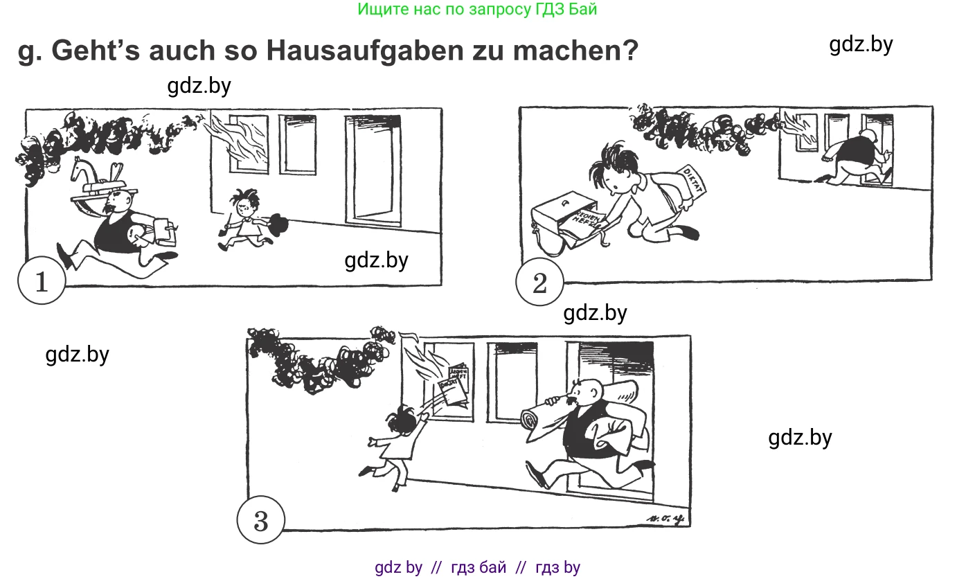 Немецкий язык (Deutsch), 9 класс Учебник (Schülerbuch), авторы: Будько Антонина Филипповна (Budjko Antonina), Урбанович Инна Ювинальевна (Urbanowitsch Ina), издательство Вышэйшая школа, Минск, 2018, серого цвета, страница 24, номер 9g, Условие