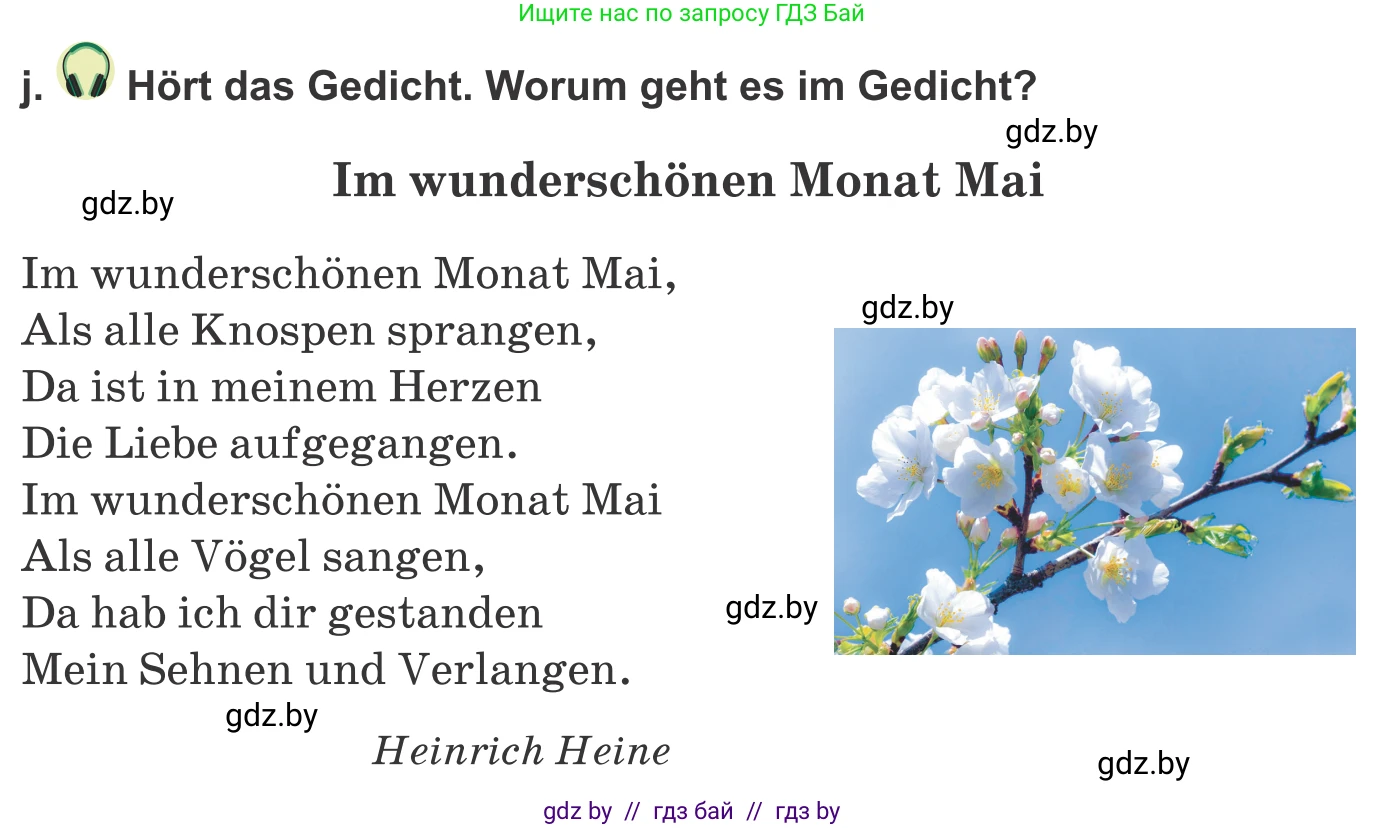 Немецкий язык (Deutsch), 9 класс Учебник (Schülerbuch), авторы: Будько Антонина Филипповна (Budjko Antonina), Урбанович Инна Ювинальевна (Urbanowitsch Ina), издательство Вышэйшая школа, Минск, 2018, серого цвета, страница 64, номер 7j, Условие