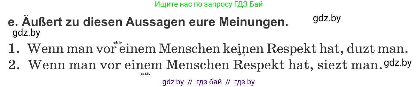 Немецкий язык (Deutsch), 9 класс Учебник (Schülerbuch), авторы: Будько Антонина Филипповна (Budjko Antonina), Урбанович Инна Ювинальевна (Urbanowitsch Ina), издательство Вышэйшая школа, Минск, 2018, серого цвета, страница 68, номер 9e, Условие