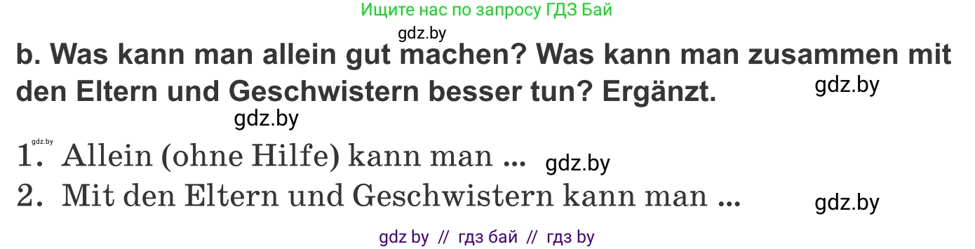 Немецкий язык (Deutsch), 9 класс Учебник (Schülerbuch), авторы: Будько Антонина Филипповна (Budjko Antonina), Урбанович Инна Ювинальевна (Urbanowitsch Ina), издательство Вышэйшая школа, Минск, 2018, серого цвета, страница 74, номер 2b, Условие