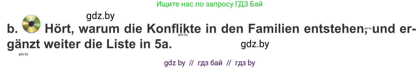 Немецкий язык (Deutsch), 9 класс Учебник (Schülerbuch), авторы: Будько Антонина Филипповна (Budjko Antonina), Урбанович Инна Ювинальевна (Urbanowitsch Ina), издательство Вышэйшая школа, Минск, 2018, серого цвета, страница 80, номер 5b, Условие