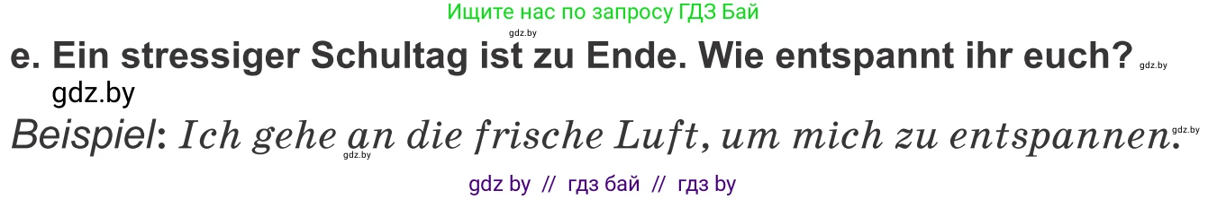 Немецкий язык (Deutsch), 9 класс Учебник (Schülerbuch), авторы: Будько Антонина Филипповна (Budjko Antonina), Урбанович Инна Ювинальевна (Urbanowitsch Ina), издательство Вышэйшая школа, Минск, 2018, серого цвета, страница 104, номер 3e, Условие