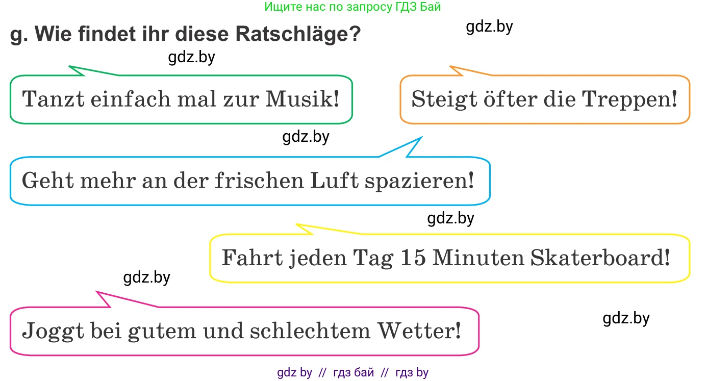 Немецкий язык (Deutsch), 9 класс Учебник (Schülerbuch), авторы: Будько Антонина Филипповна (Budjko Antonina), Урбанович Инна Ювинальевна (Urbanowitsch Ina), издательство Вышэйшая школа, Минск, 2018, серого цвета, страница 106, номер 4g, Условие