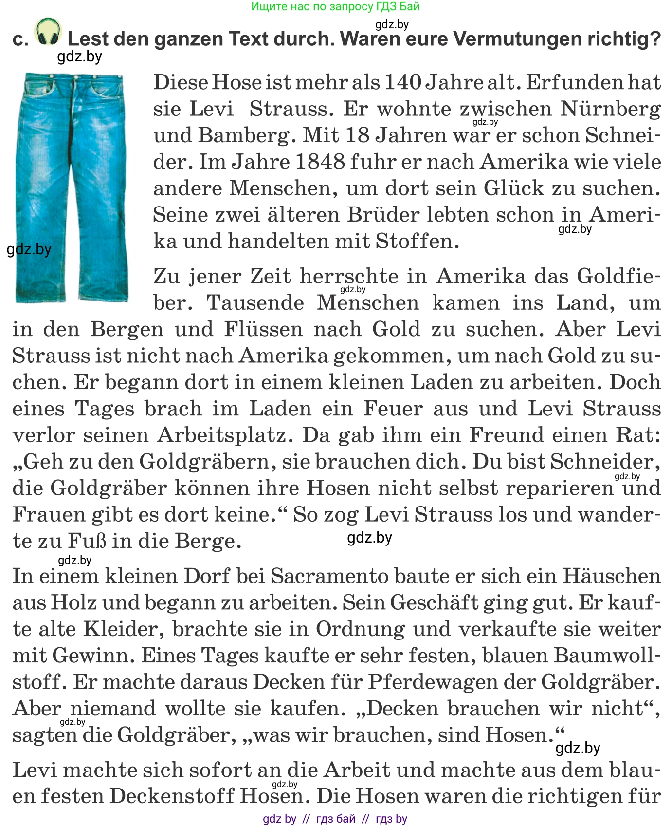 Немецкий язык (Deutsch), 9 класс Учебник (Schülerbuch), авторы: Будько Антонина Филипповна (Budjko Antonina), Урбанович Инна Ювинальевна (Urbanowitsch Ina), издательство Вышэйшая школа, Минск, 2018, серого цвета, страница 156, номер 1c, Условие