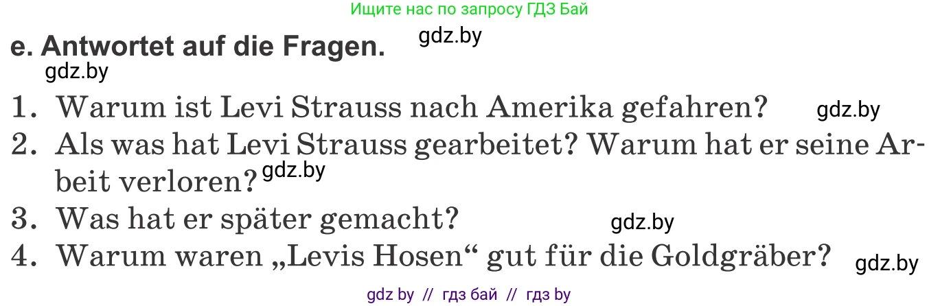 Немецкий язык (Deutsch), 9 класс Учебник (Schülerbuch), авторы: Будько Антонина Филипповна (Budjko Antonina), Урбанович Инна Ювинальевна (Urbanowitsch Ina), издательство Вышэйшая школа, Минск, 2018, серого цвета, страница 157, номер 1e, Условие