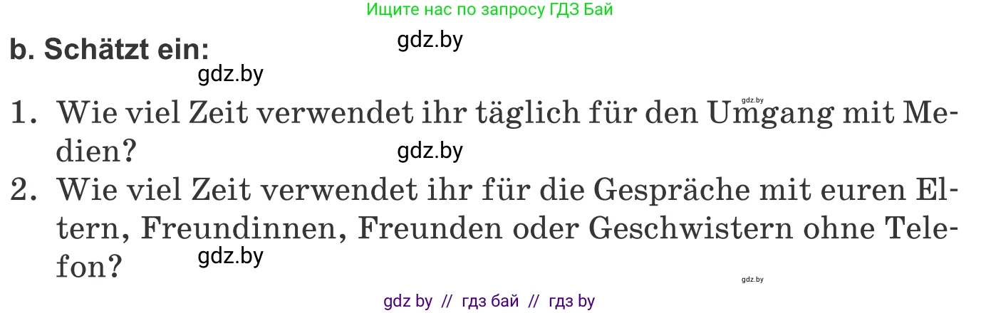 Немецкий язык (Deutsch), 9 класс Учебник (Schülerbuch), авторы: Будько Антонина Филипповна (Budjko Antonina), Урбанович Инна Ювинальевна (Urbanowitsch Ina), издательство Вышэйшая школа, Минск, 2018, серого цвета, страница 173, номер 3b, Условие