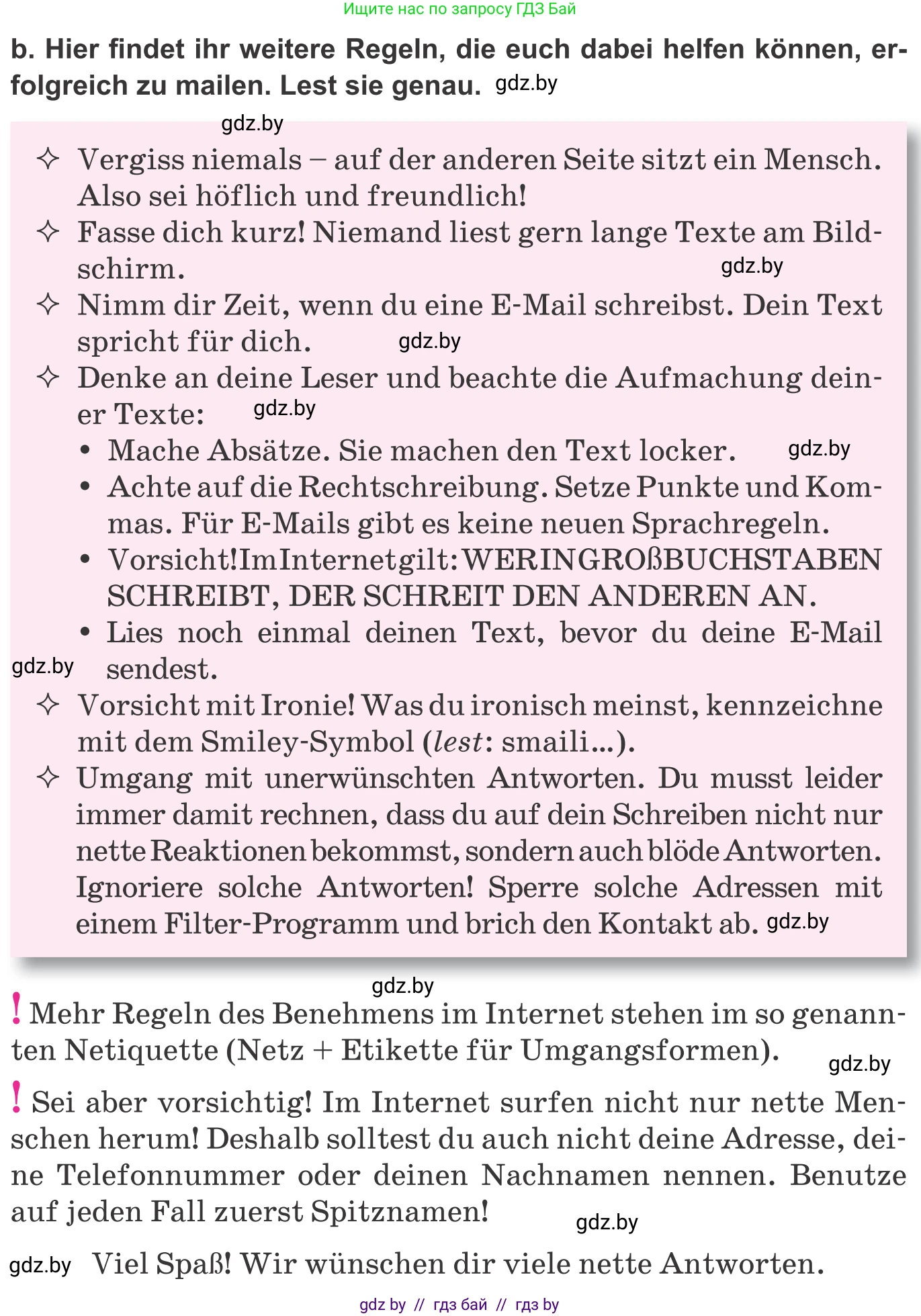 Немецкий язык (Deutsch), 9 класс Учебник (Schülerbuch), авторы: Будько Антонина Филипповна (Budjko Antonina), Урбанович Инна Ювинальевна (Urbanowitsch Ina), издательство Вышэйшая школа, Минск, 2018, серого цвета, страница 207, номер 3b, Условие