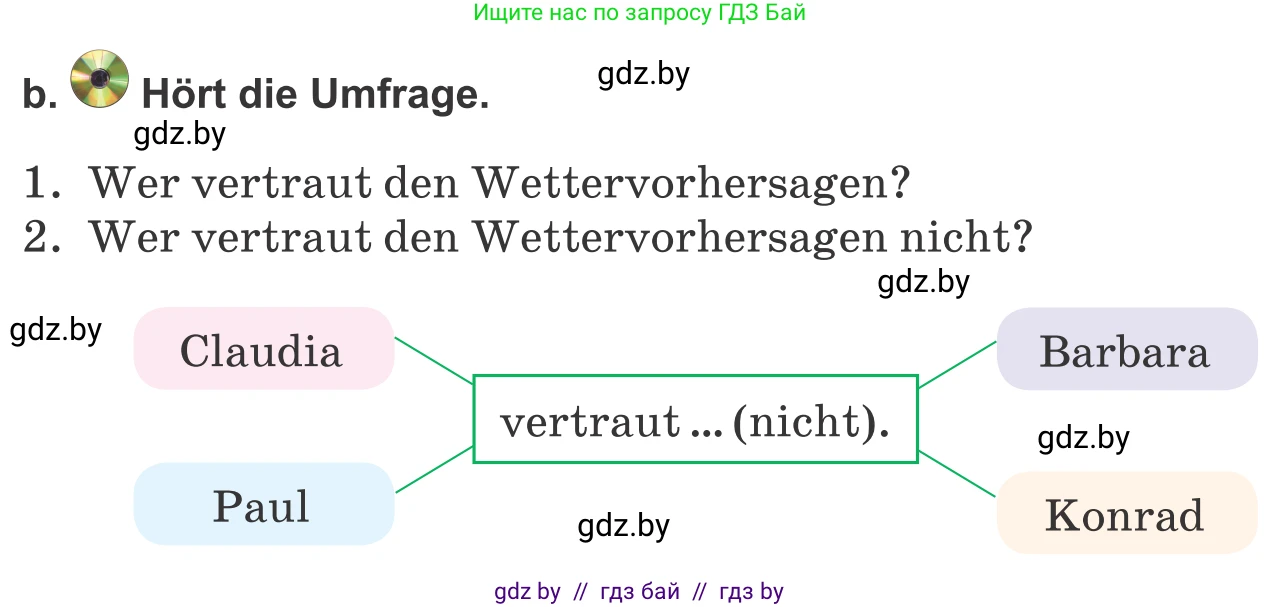 Немецкий язык (Deutsch), 9 класс Учебник (Schülerbuch), авторы: Будько Антонина Филипповна (Budjko Antonina), Урбанович Инна Ювинальевна (Urbanowitsch Ina), издательство Вышэйшая школа, Минск, 2018, серого цвета, страница 215, номер 1b, Условие