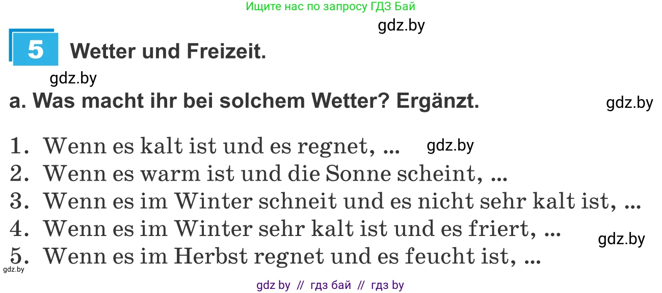 Немецкий язык (Deutsch), 9 класс Учебник (Schülerbuch), авторы: Будько Антонина Филипповна (Budjko Antonina), Урбанович Инна Ювинальевна (Urbanowitsch Ina), издательство Вышэйшая школа, Минск, 2018, серого цвета, страница 221, номер 5a, Условие