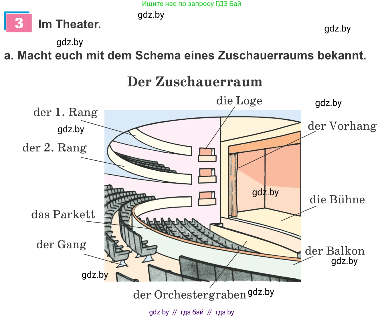 Немецкий язык (Deutsch), 9 класс Учебник (Schülerbuch), авторы: Будько Антонина Филипповна (Budjko Antonina), Урбанович Инна Ювинальевна (Urbanowitsch Ina), издательство Вышэйшая школа, Минск, 2018, серого цвета, страница 268, номер 3a, Условие