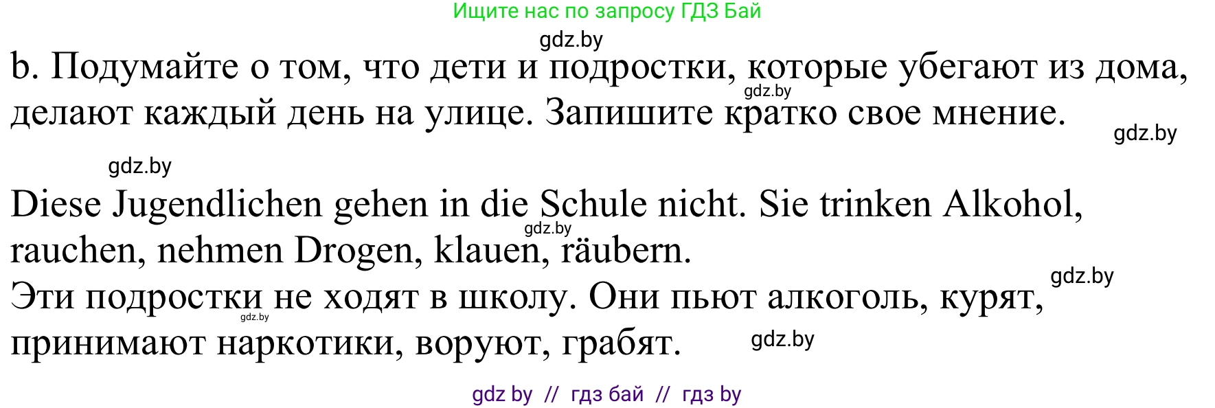 Немецкий язык (Deutsch), 9 класс Учебник (Schülerbuch), авторы: Будько Антонина Филипповна (Budjko Antonina), Урбанович Инна Ювинальевна (Urbanowitsch Ina), издательство Вышэйшая школа, Минск, 2018, серого цвета, страница 90, номер 3b, Решение