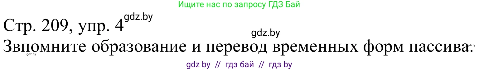Немецкий язык (Deutsch), 9 класс Учебник (Schülerbuch), авторы: Будько Антонина Филипповна (Budjko Antonina), Урбанович Инна Ювинальевна (Urbanowitsch Ina), издательство Вышэйшая школа, Минск, 2018, серого цвета, страница 209, номер 4, Решение